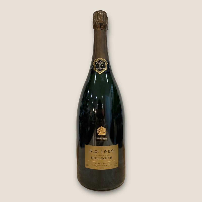 champagne bollinger RD 1999 magnum
